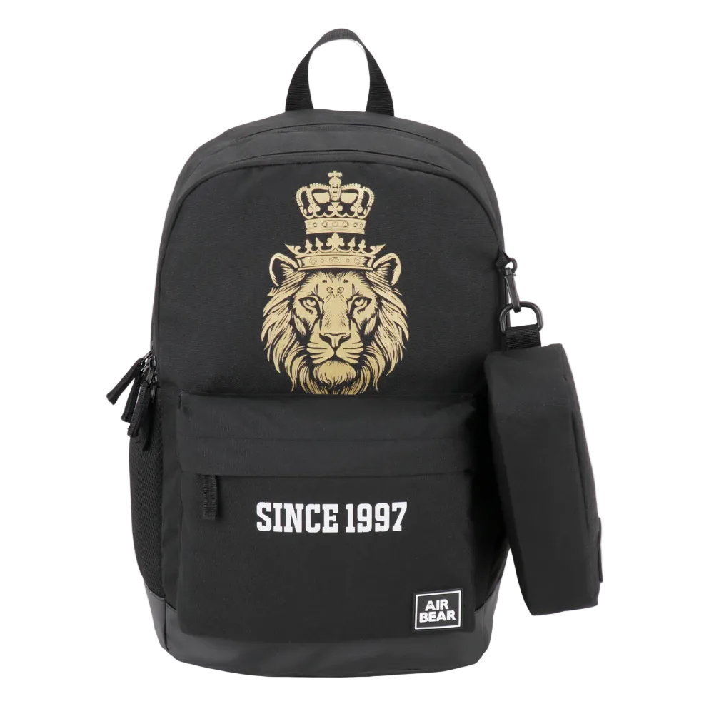 תיג גב וקלמר דגם Street Icon  שחור מבית Air Bear