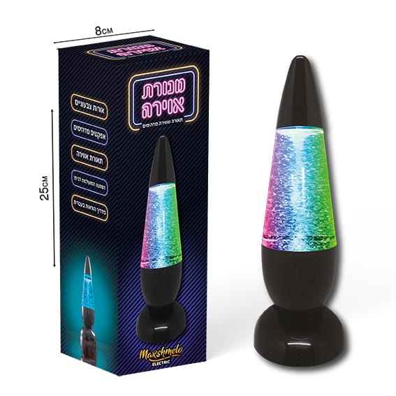 מנורת אווירה צבעונית מחליפה גוונים מבית המותג Marshmello Electric