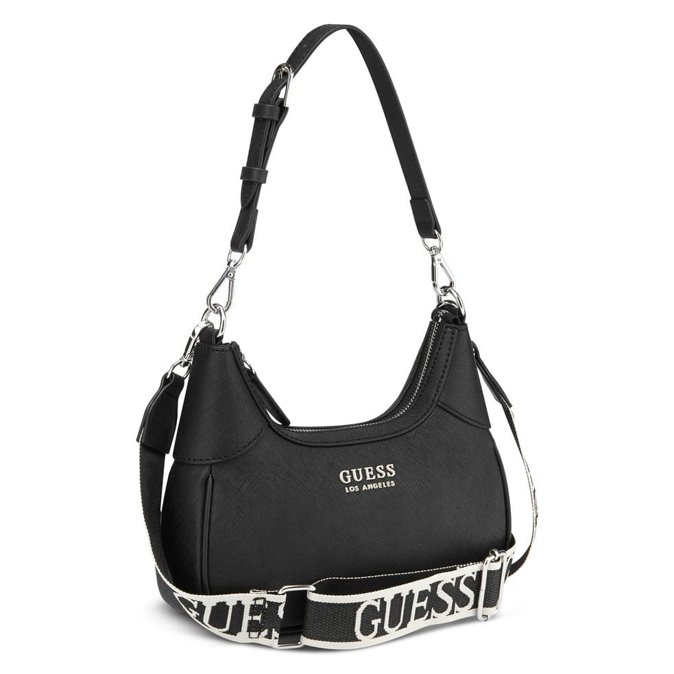 תיק צד אופנתי דגם BERKTON MINI TOP ZIP מבית מותג האופנה העולמי GUESS