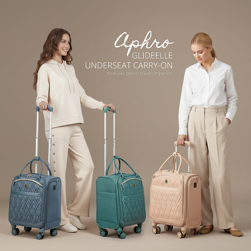 מזוודת טרולי אופנתית בצבעים מרהיבים 