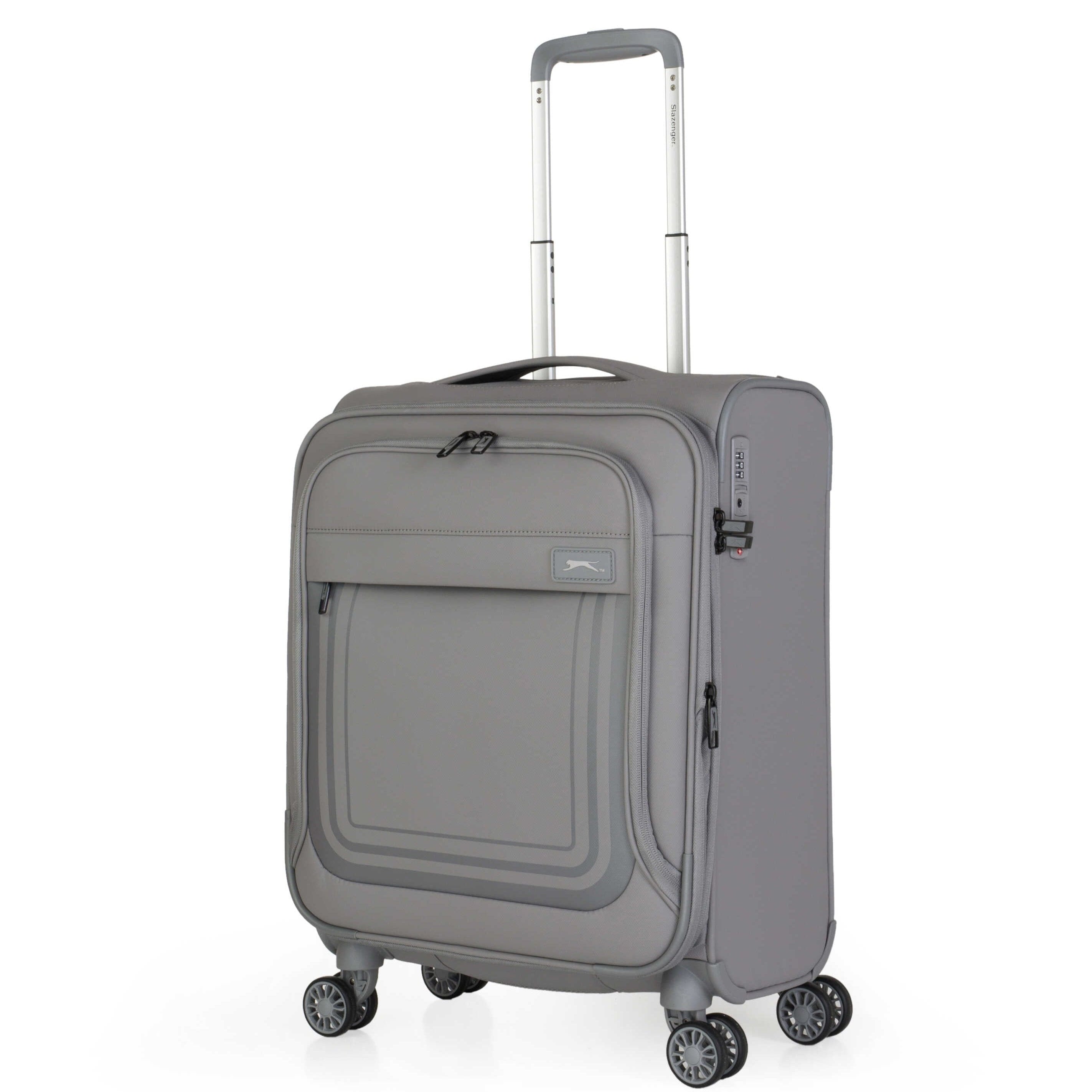  מזוודת טרולי - מזוודת בד קטנה לטיסה   SLAZENGER