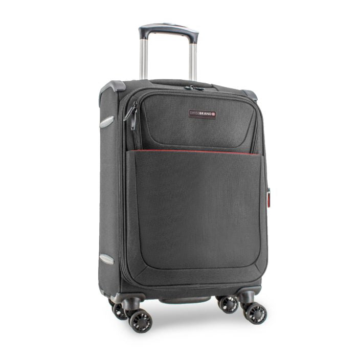 ✮מותג שוויצרי מקורי✮ מזוודה גדולה 28" בד חזק במיוחד מבית המותג השוויצרי SwissBrand דגם Fairview
