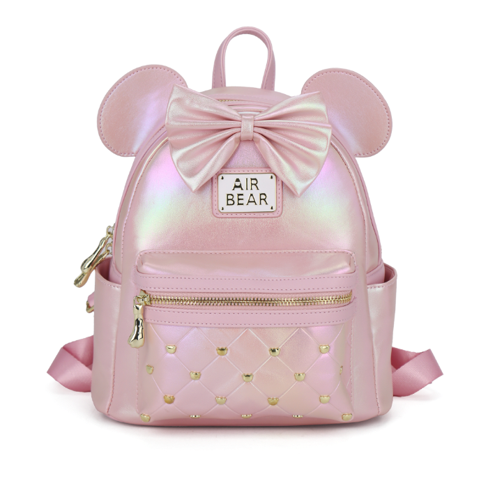 תיק גב אופנתי לילדות עם פפיון - mini chic |  Air Bear