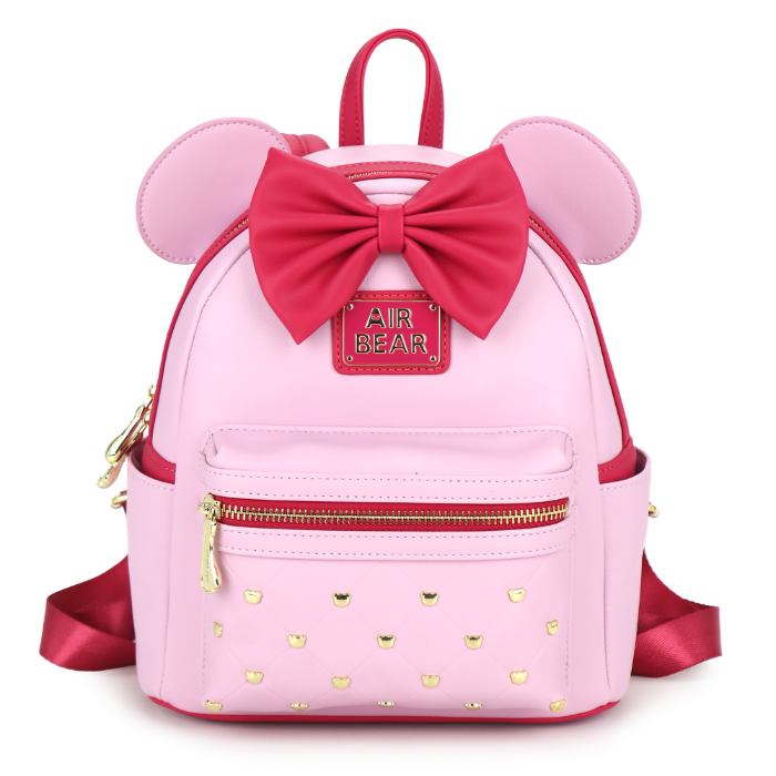 תיק גב אופנתי לילדות עם פפיון - mini chic |  Air Bear