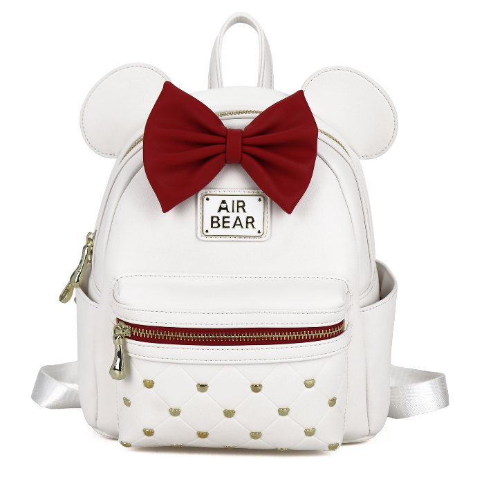 תיק גב אופנתי לילדות עם פפיון - mini chic |  Air Bear