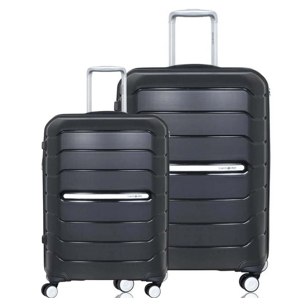 זוג מזוודת קשיחות בלתי שבירות דגם octolite spinner מבית המותג samsonite