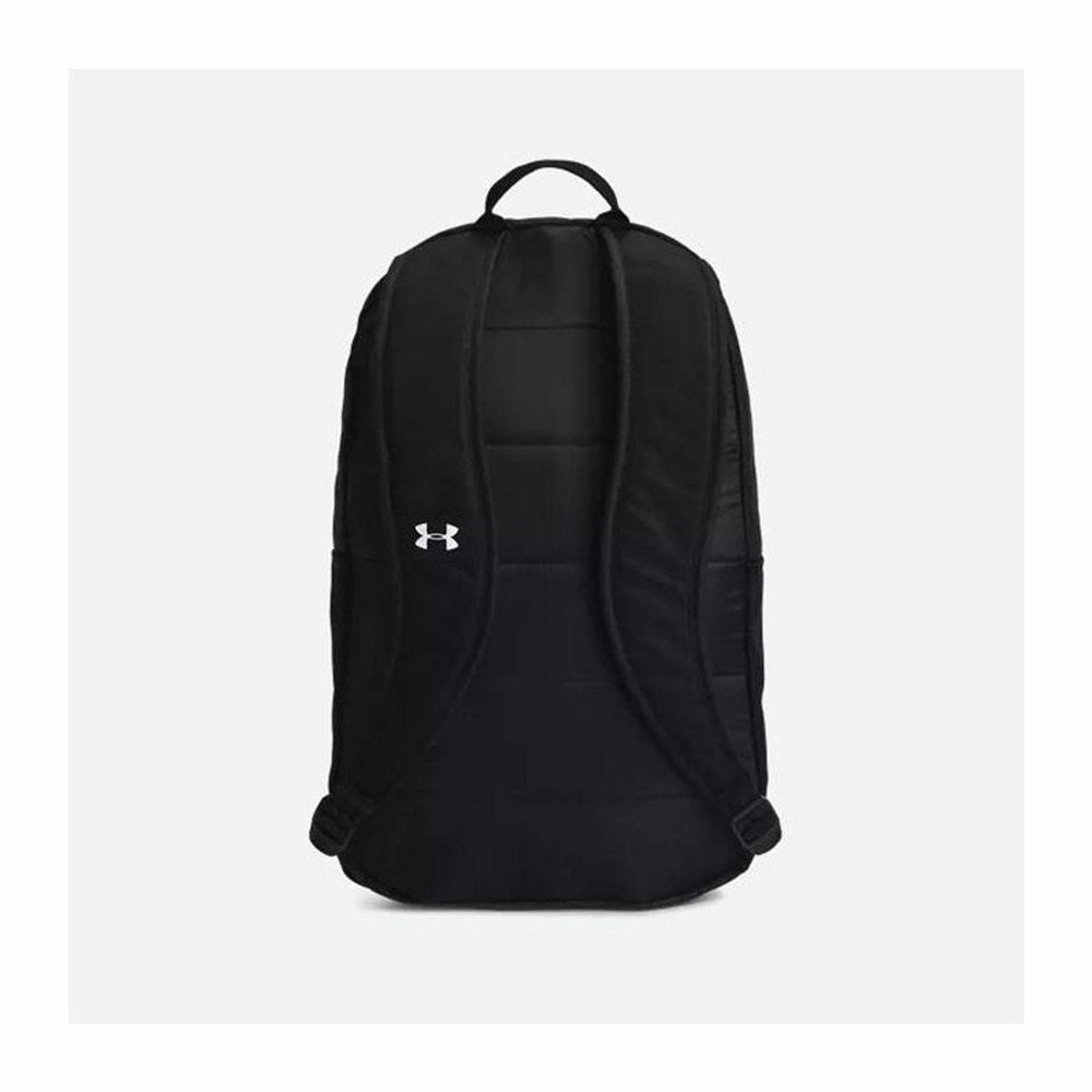 תיק גב Under Armour ספורטיבי עם תא למחשב נייד דגם Halftime Backpack 22L שחור מאחור